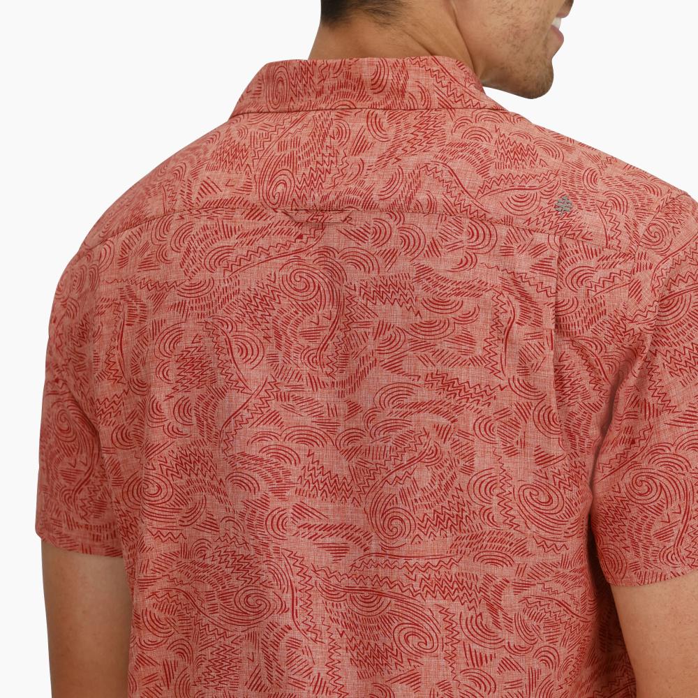 Royal Robbins - Amp Lite II Short Sleeve - Men's - Lt Slate Htr River Pt