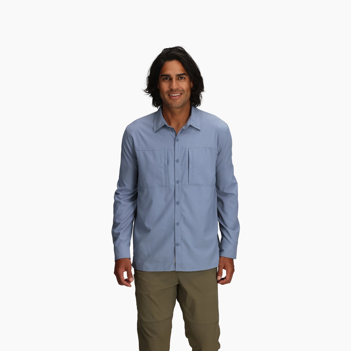 Royal Robbins - Expedition III Long Sleeve - Men's - Flint