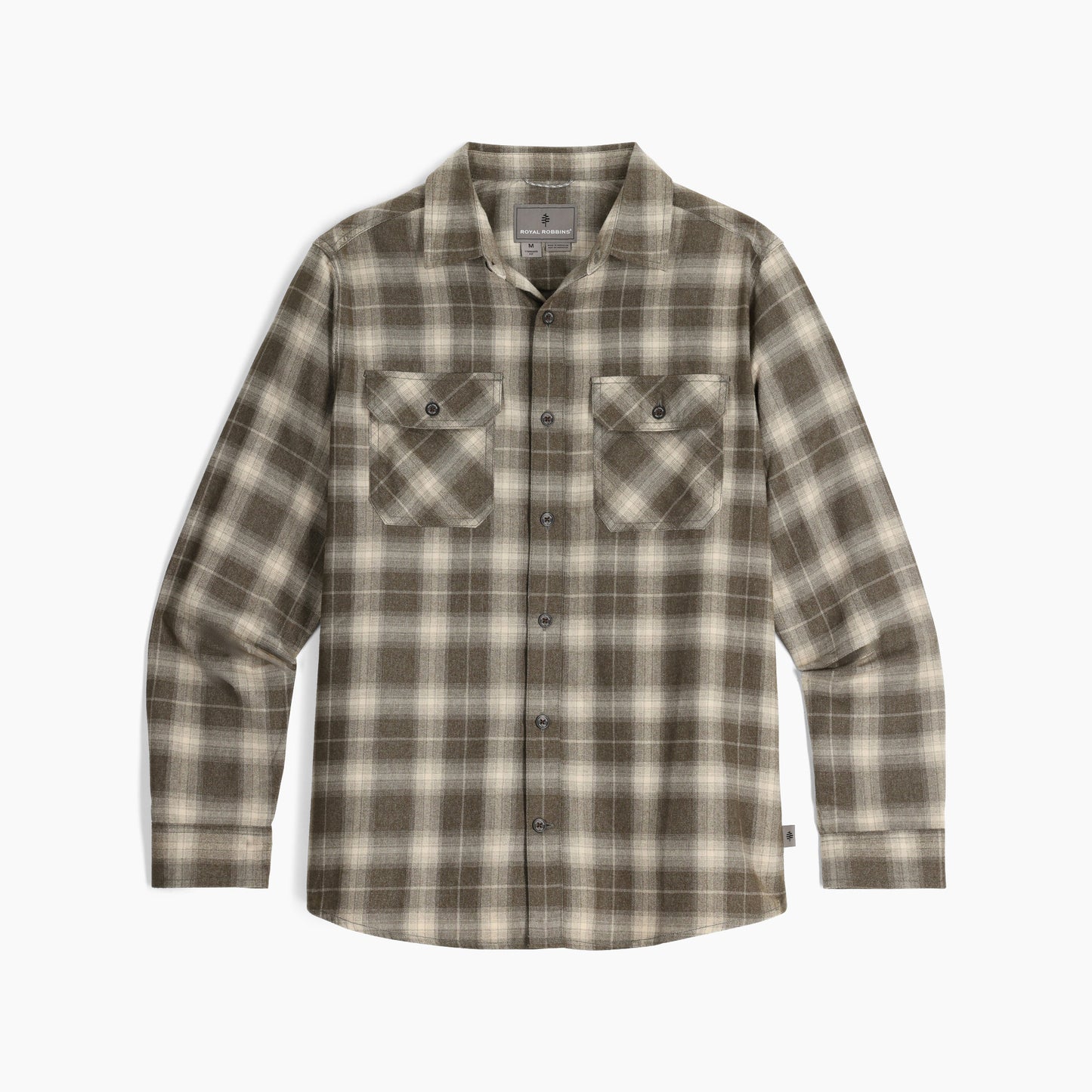 Royal Robbins - Vogelsang Long Sleeve - Men's - Everglade Round Top Pld