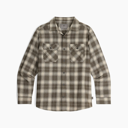 Royal Robbins - Vogelsang Long Sleeve - Men's - Everglade Round Top Pld