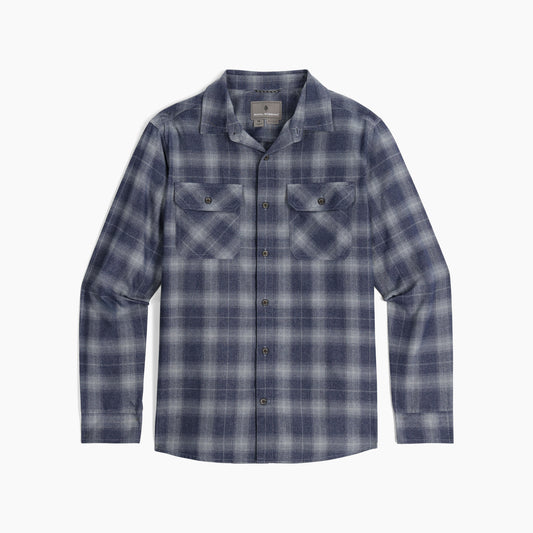 Royal Robbins - Vogelsang Long Sleeve - Men's - Navy Round Top Pld
