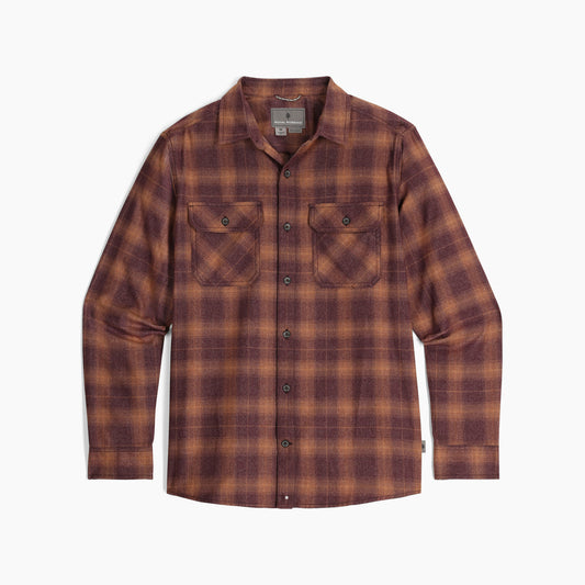 Royal Robbins - Vogelsang Long Sleeve - Men's - Loganberry Round Top Pld
