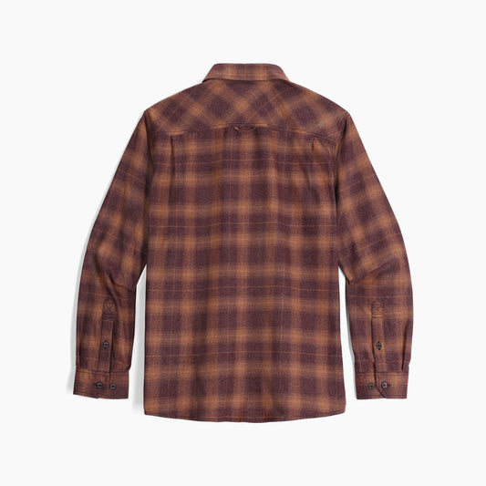 Royal Robbins - Vogelsang Long Sleeve - Men's - Loganberry Round Top Pld