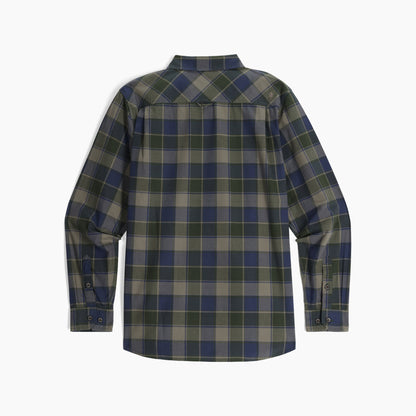 Royal Robbins -  Tamarack Long Sleeve - Men's - Dusty Olive Canyon Pld