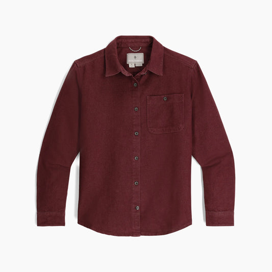 Royal Robbins - Clouds Rest Hemp Long Sleeve - Women's - Wild Rhubarb Htr