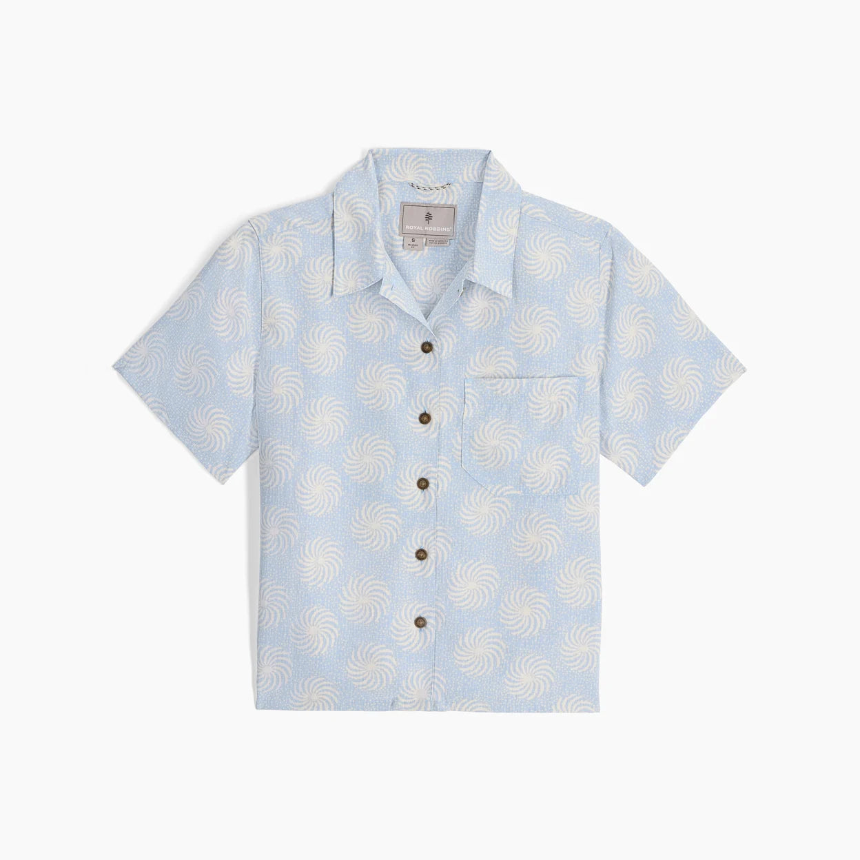 Royal Robbins - Camino Pucker Short Sleeve - Women's - Skyway Ray Pt