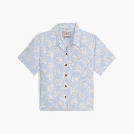 Royal Robbins - Camino Pucker Short Sleeve - Women's - Skyway Ray Pt
