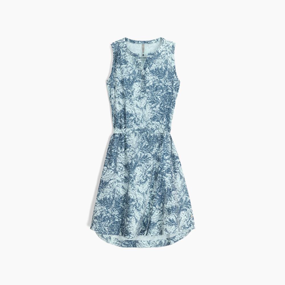 Royal Robbins - Spotless Traveler Tank Dress - Pacific Blue Fern Pt