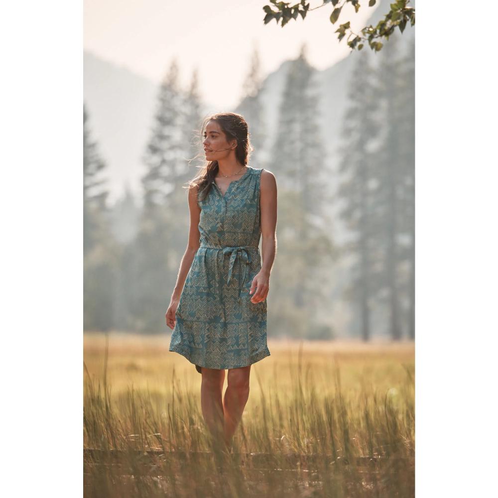 Royal Robbins - Spotless Traveler Tank Dress - Asphalt Fern Pt