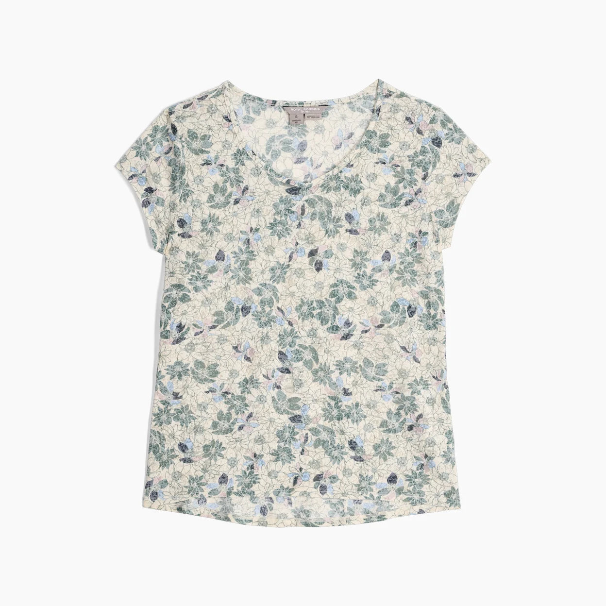 Royal Robbins - Featherweight Tee - Chalk Marigold Pt