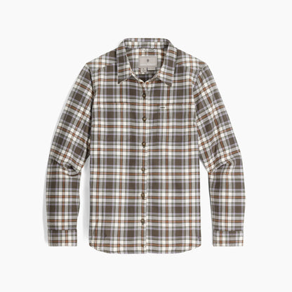 Royal Robbins - Lieback Organic Cotton Flannel Long Sleeve - Women's - Everglade Bodega Bay Pld