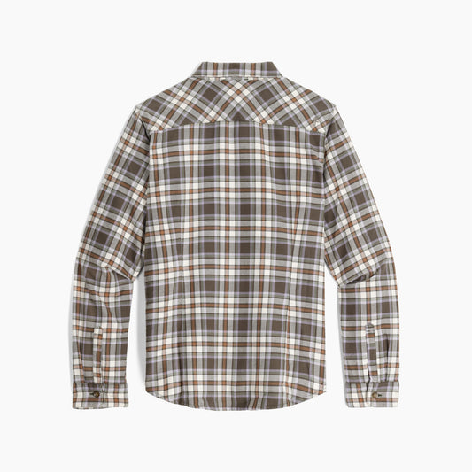 Royal Robbins - Lieback Organic Cotton Flannel Long Sleeve - Women's - Everglade Bodega Bay Pld