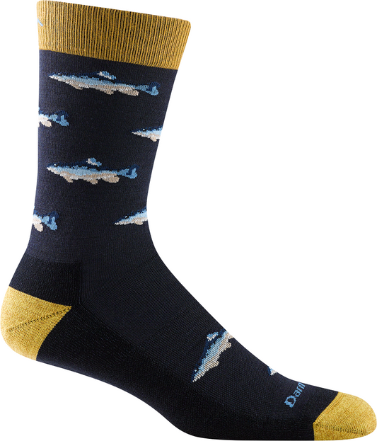 Darn Tough - Spey Fly Crew Lightweight with Cushion - Men's - Navy