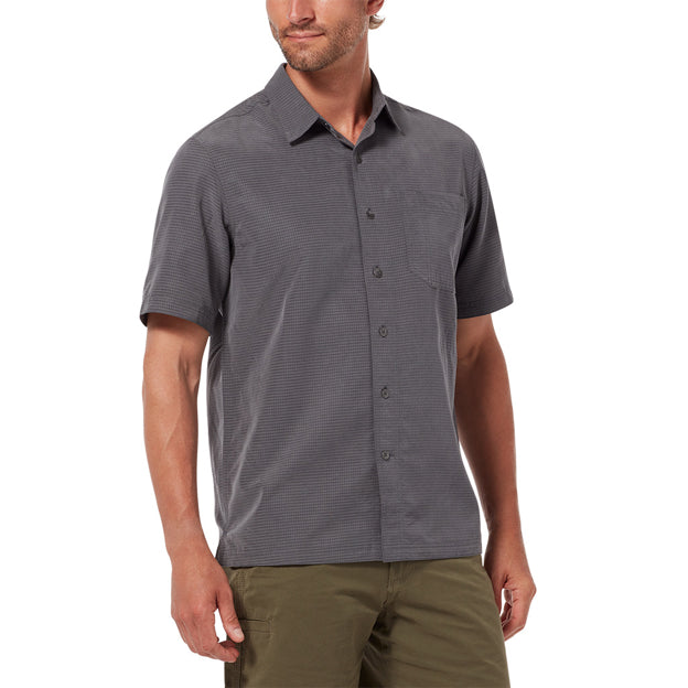 Royal Robbins - Desert Pucker Dry Short Sleeve - Asphalt