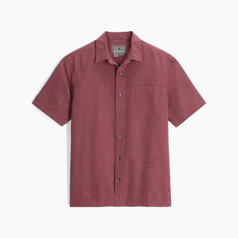 Royal Robbins - Desert Pucker Dry Short Sleeve - Collins Blue