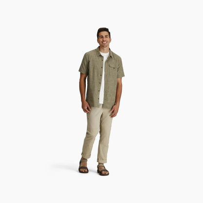 Royal Robbins - Hempline Spaced Short Sleeve - Collins Blue