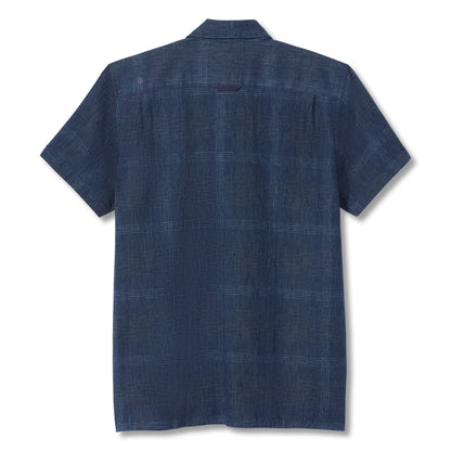 Royal Robbins - Hempline Spaced Short Sleeve - Collins Blue