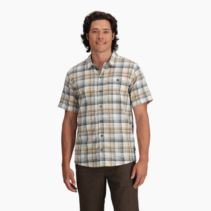 Royal Robbins - Redwood Plaid Short Sleeve - Bistre Pismo Pt