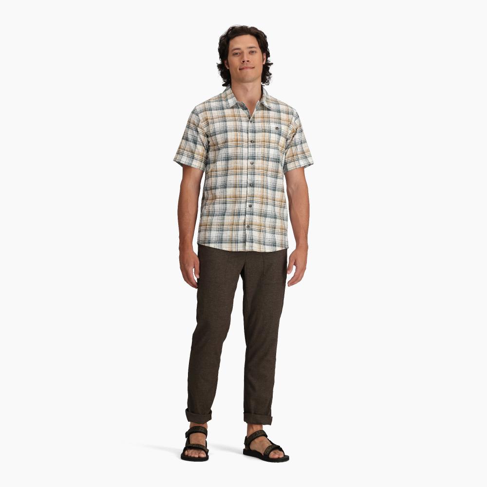 Royal Robbins - Redwood Plaid Short Sleeve - Bistre Pismo Pt