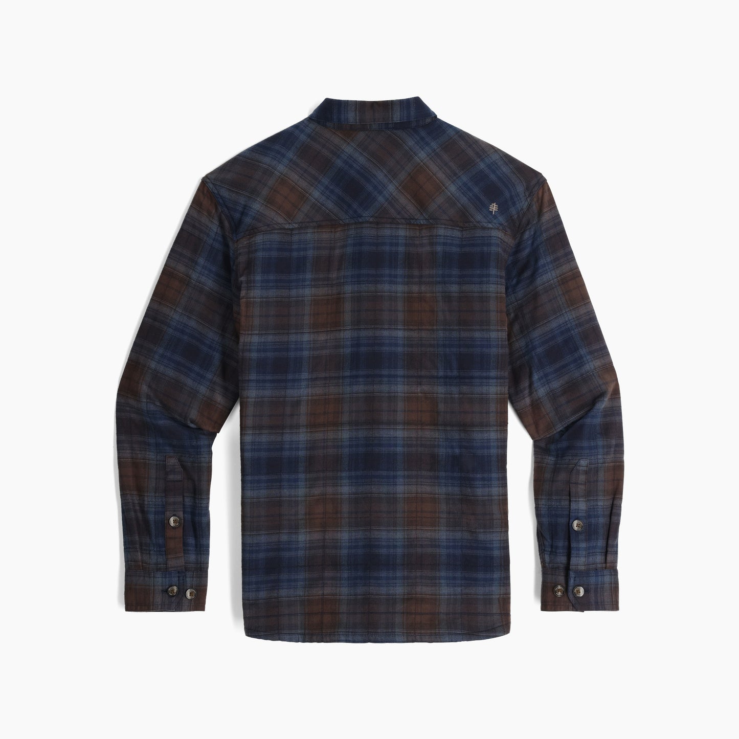 Royal Robbins - Snowcap Lined Flannel Long Sleeve - Men's - Navy Tioga Pld