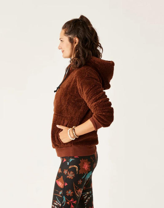 Carve Designs - Brie Sherpa Hoodie - Women's - Forest