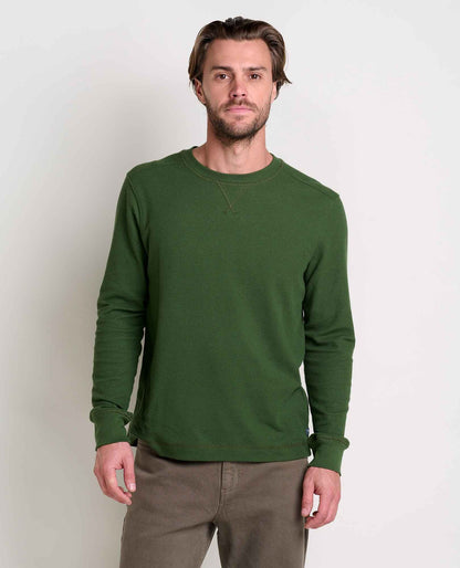 Toad and Co - Framer II Long Sleeve Crew - Epidote