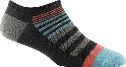 Darn Tough - Beachcomber No Show Lightweight - Women's - Charcoal