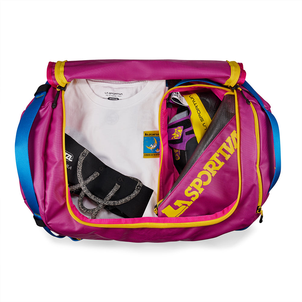 La Sportiva - Nomad 40 Duffel Bag - Fucsia/Giallo