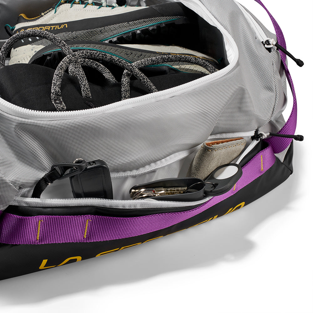 La Sportiva - Nomad 40 Duffel Bag - Chalk/Black
